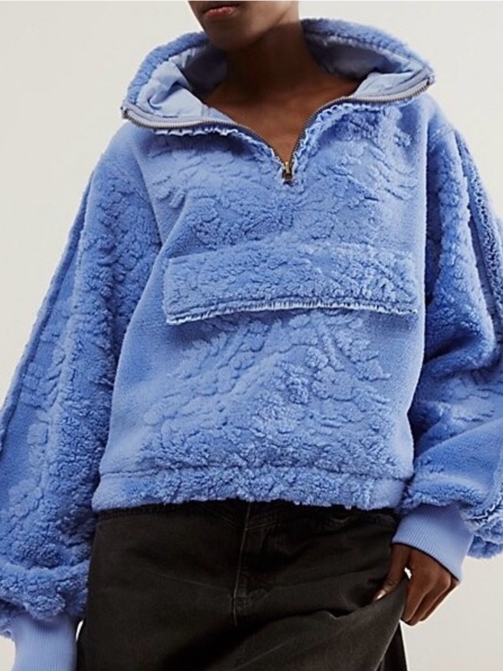 Free People Monarch Fleece Sweatshirt